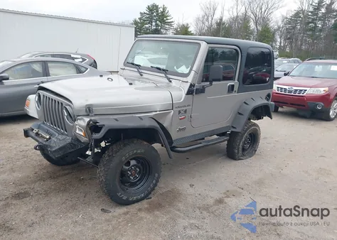 2002 Jeep Wrangler X from USA, damaged, VIN 1J4FA39S72P708070